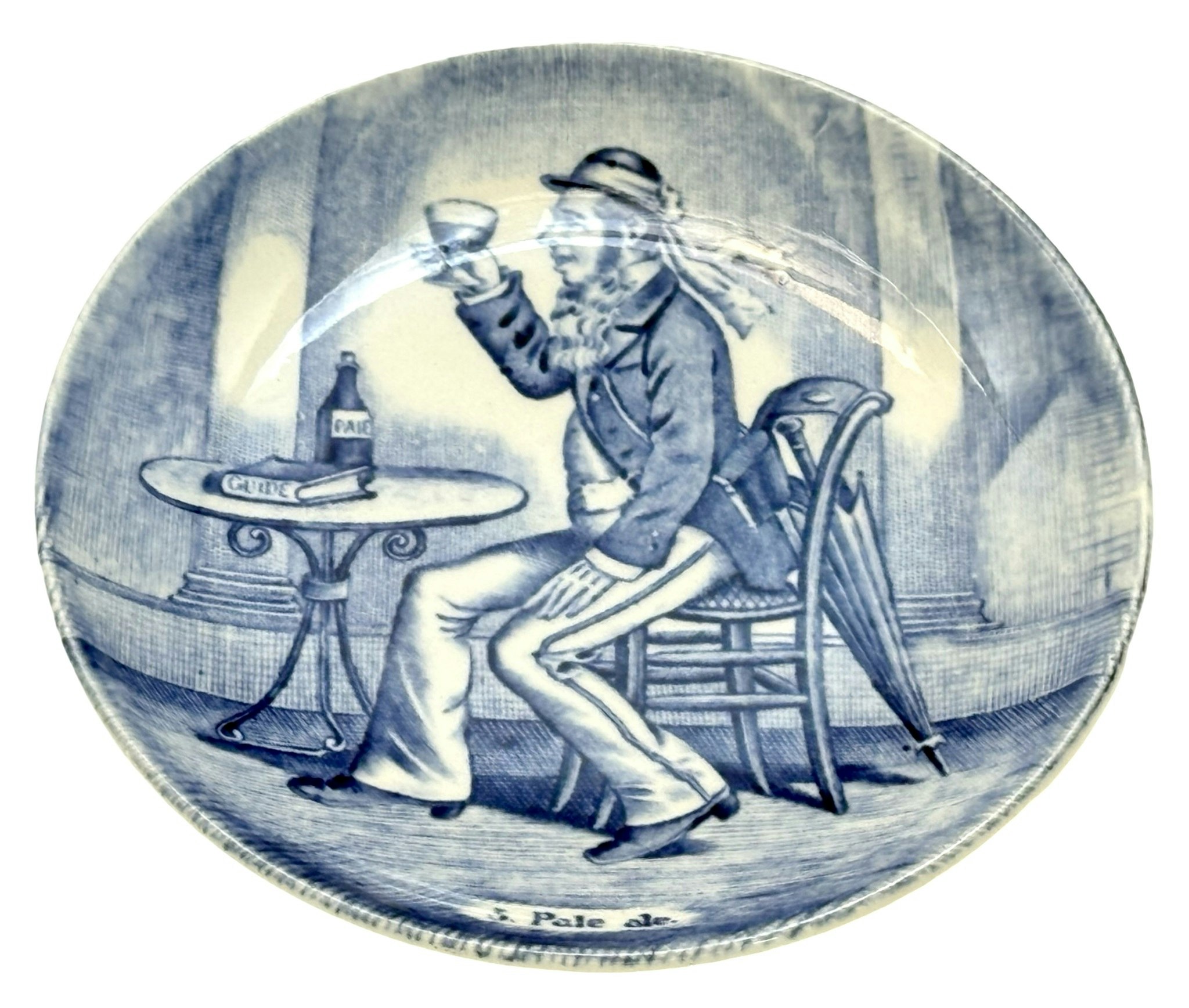 5 st, Väggtallrik Pale Ale Delfts Made for Royal Sphinx by Boch