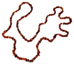 Collana antica, Ambra baltica naturale
