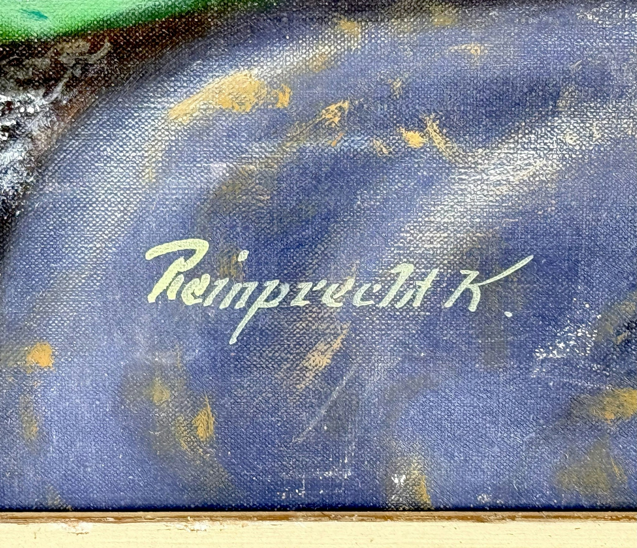 JOHAN KAROLY REINPRECHT (Ungern F 1903), Oljemålning på duk, Signerad
