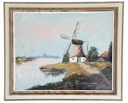 HUGO PALMQUIST, Oil painting on canvas, Signed