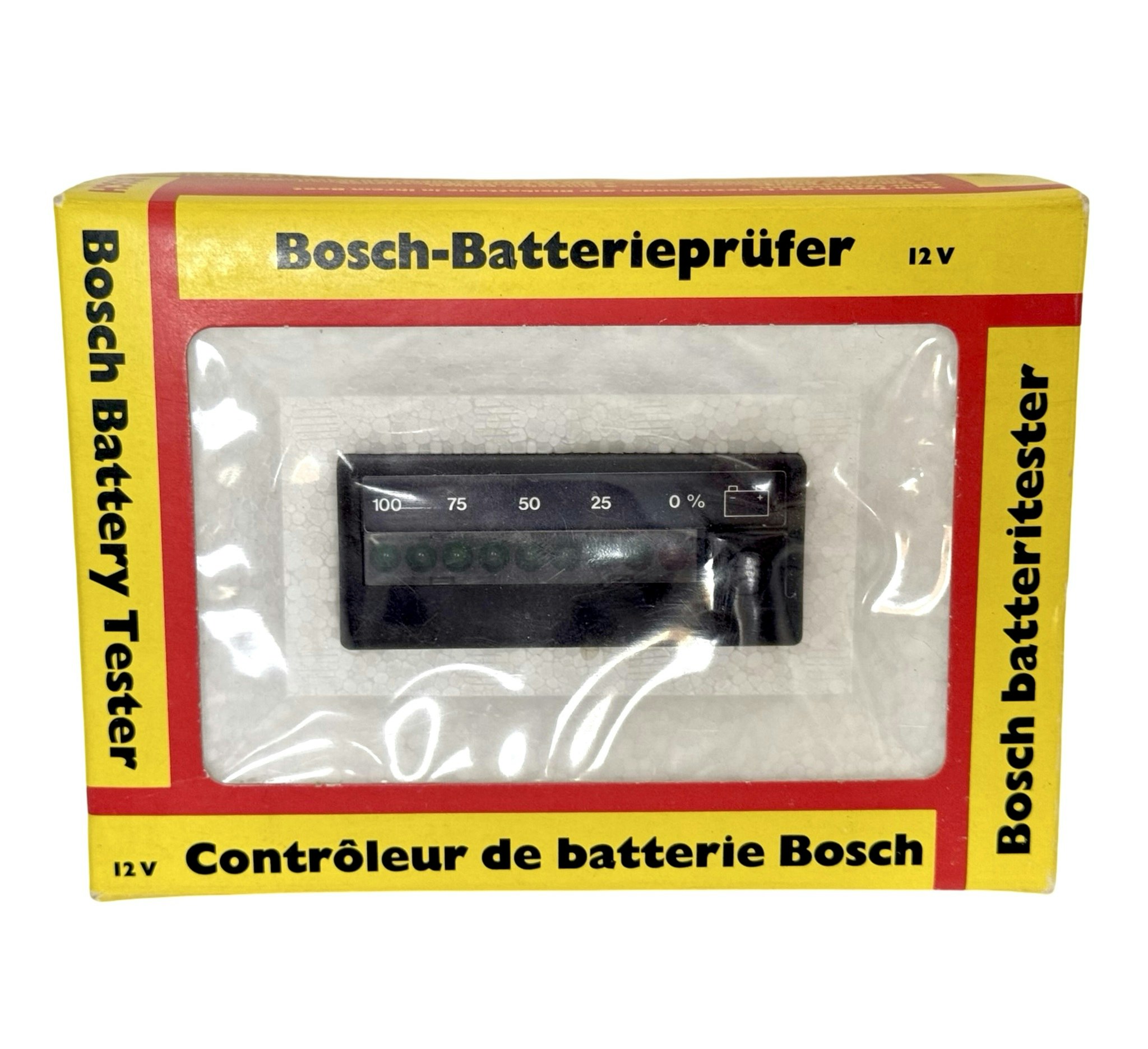 Bosch elektronik batteri testare 12v