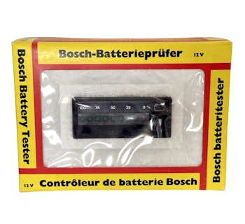 Bosch elektronik batteri testare 12v