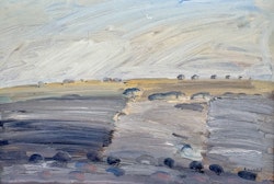 Sven Erik Markhed (1925-1996). Obraz olejny na płótnie, sygnowany