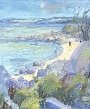 Svend Nielsen (Dania, 1908-1993) Obraz olejny na płótnie, sygnowany