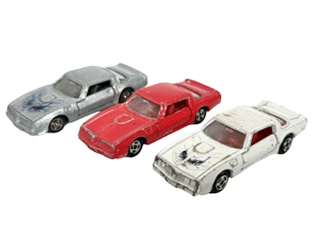 3 kpl, Vintage Pontiac Firebird Transan, Hong Kong