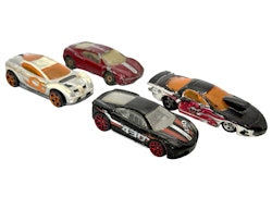 4 st, Hot Wheels- leksaksbilar samlarbilar