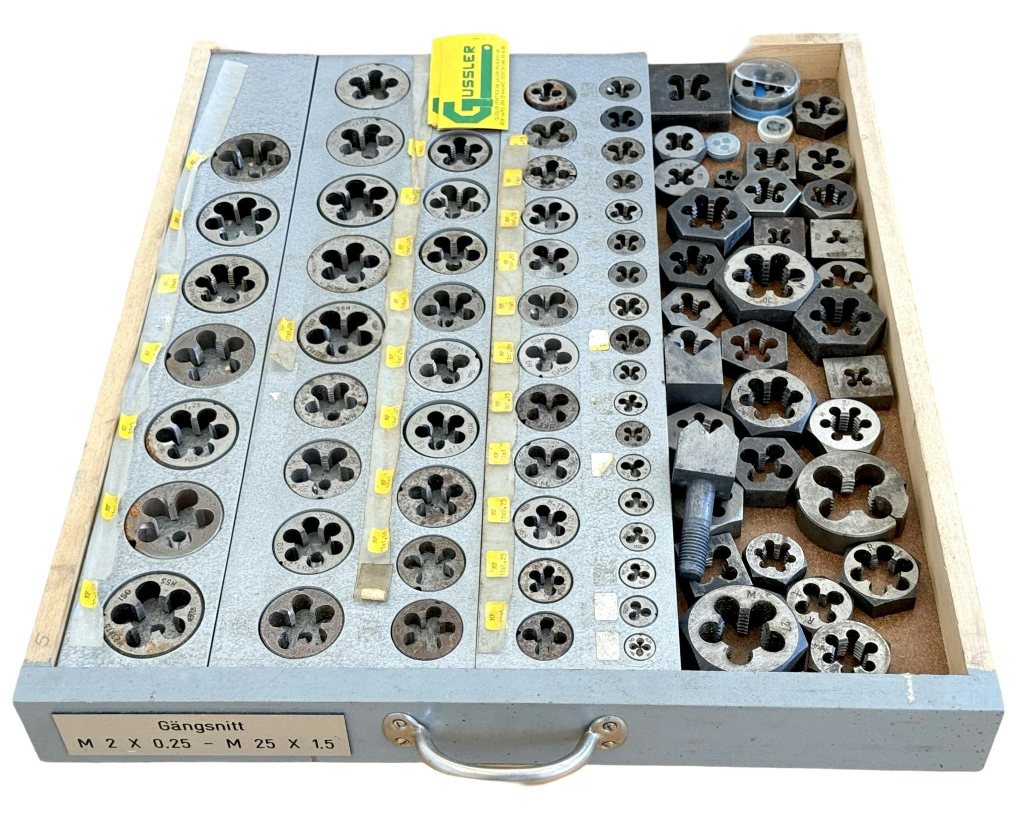 Ca 300 st, Gängsnitt HSS, CEJ, SVA, SKF m.m.