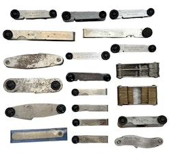 20 st, Limit mätverktyg / Bladmått / spaltmått / Gängmätare / Radiemätare