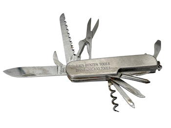 JOHN BENZEN TOOLS, Folding multi-functional pocket knife
