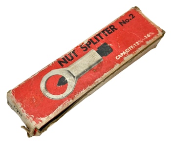 Vintage Mutterspräckare, Nut Splitter No.2, 12-16 mm