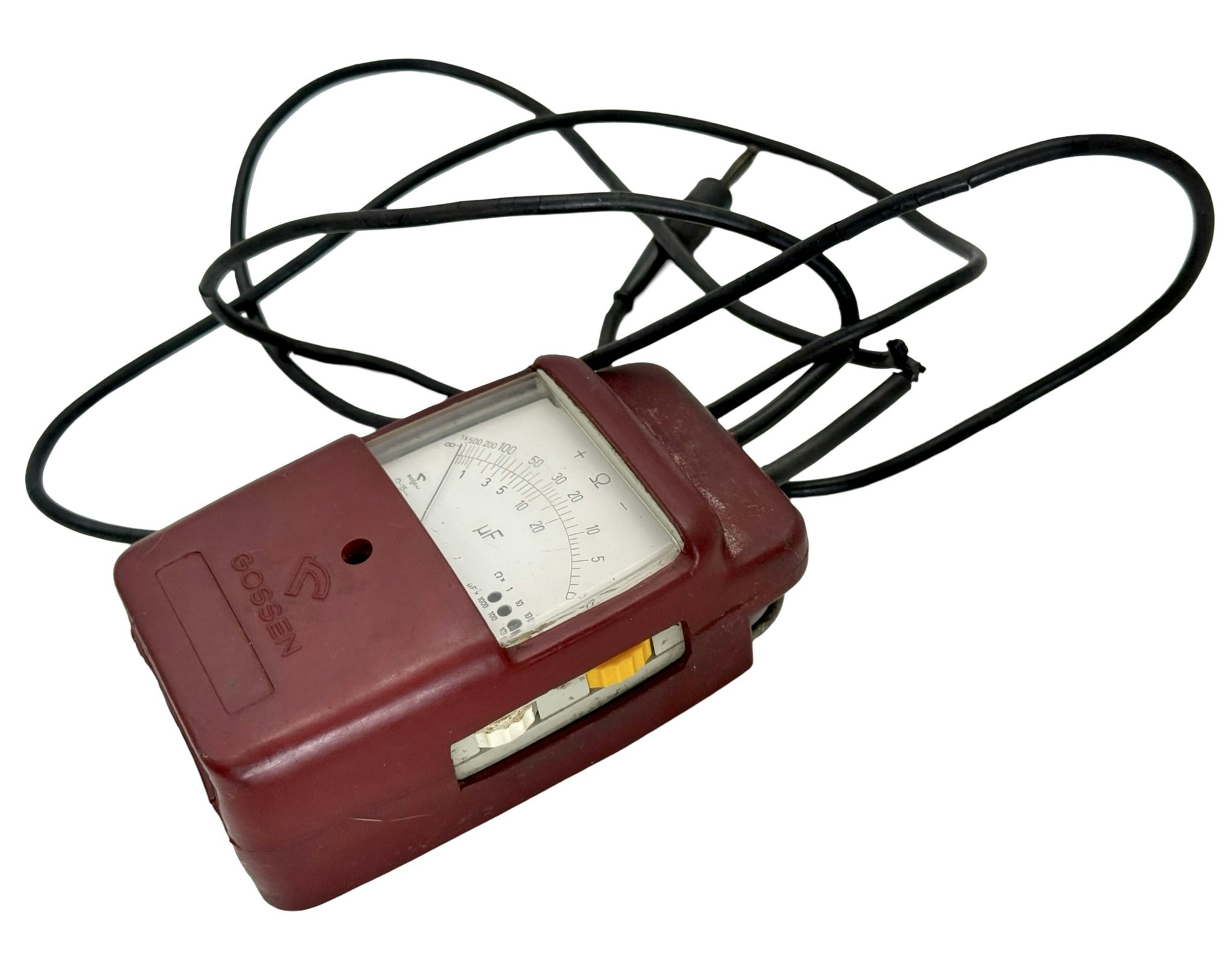 Vintage Gossen mätapparat voltmätare