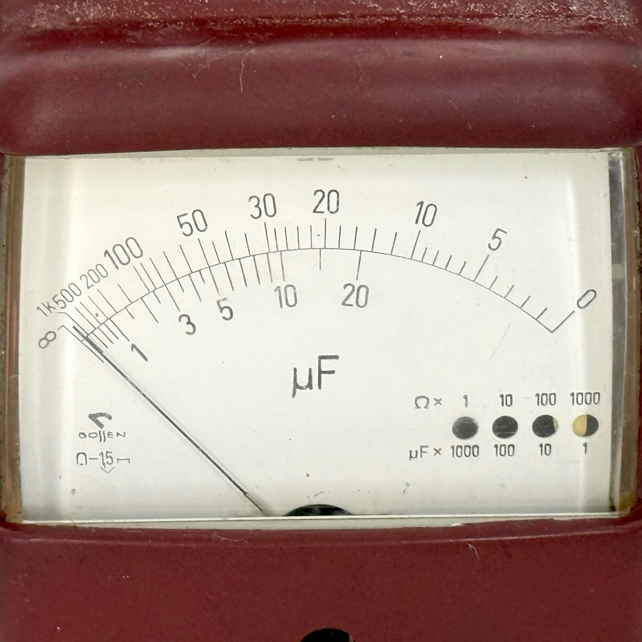 Vintage Gossen mätapparat voltmätare