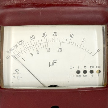 Vintage Gossen mätapparat voltmätare