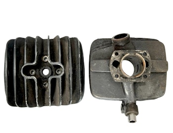 Cylinder og hoved til Monark/Crescent F 50, Golden Champ, Sachs