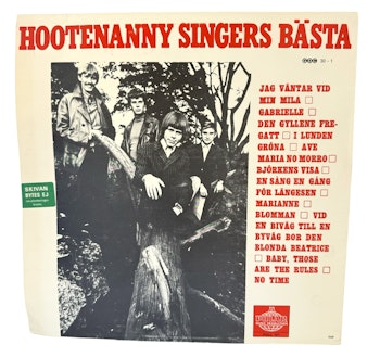 Hootenanny Singers bästa, LP Vinyl, Oanvänt