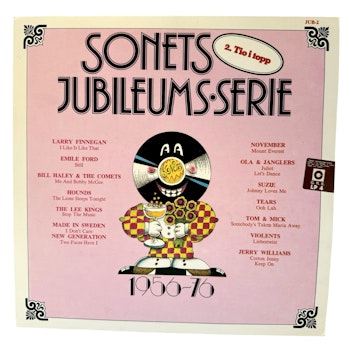 Sonets Jubileums-serie, 2. Tio i topp, LP Vinyl, Oanvänt