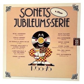 Sonets Jubileums-serie, 4. Visor, LP Vinyl, Oanvänt