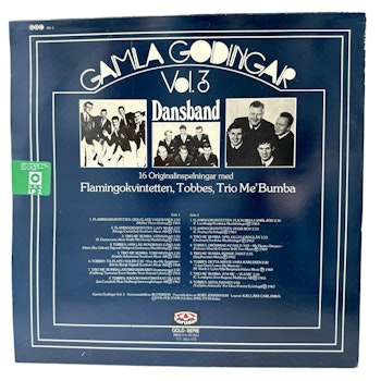 Gamla Godingar Vol. 3, Dansband, LP Vinyl, Oanvänt