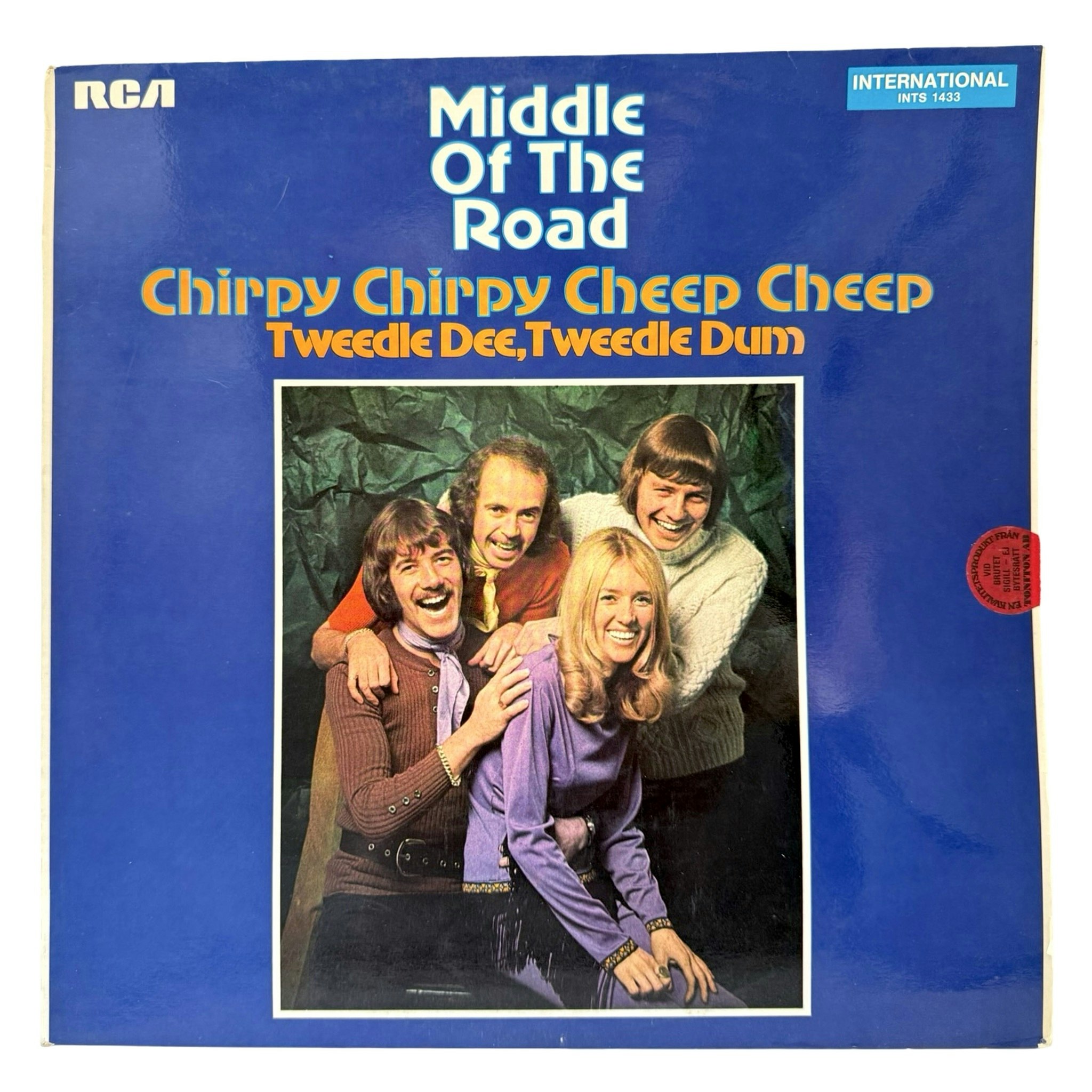 Middle Of The Road - Chirpy Chirpy Cheep Cheep, LP Vinyl, Oanvänt