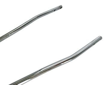 Harley- Parts sadel, ryglæn, bagagebærer sissybars, krom