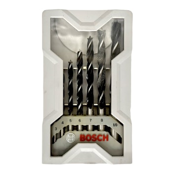 7 st, Bosch borr bits-set, 3-10mm