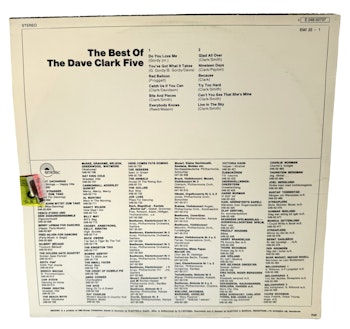 The Best Of Dave Clark Five, LP Vinyl, Oanvänt