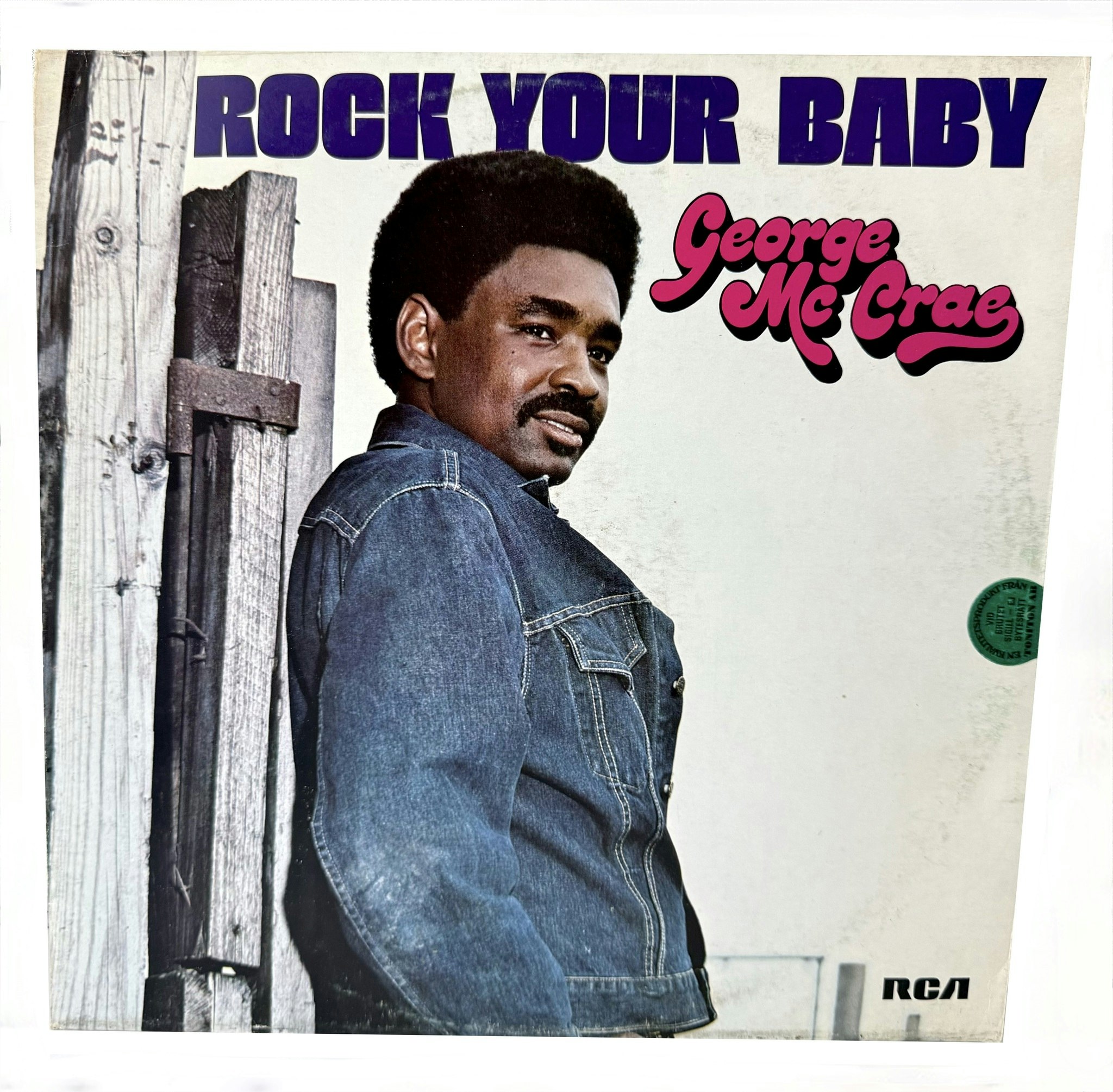 George McCrae Rock your baby, LP Vinyl, Oanvänt