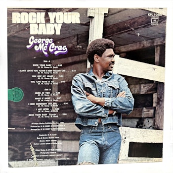 George McCrae Rock your baby, LP Vinyl, Oanvänt