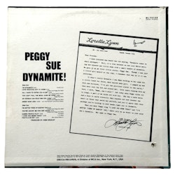 Peggy Sue - Dynamite!, LP Vinyl
