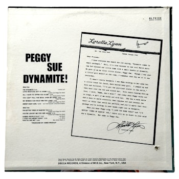Peggy Sue - Dynamite!, LP Vinyl