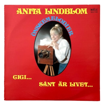 Anita Lindblom – Önskemelodier, LP Vinyl