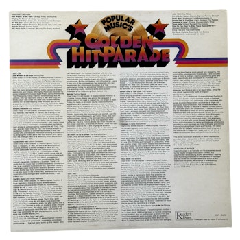 Various – Popular Music’s Golden Hit Parade – The Fifties, LP Vinyl