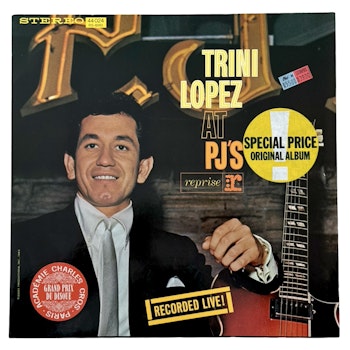 Trini Lopez – Trini Lopez At PJ's, LP Vinyl