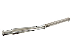 Ljuddämpare, Avgassystem