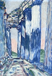 Artiste non identifié, Huile sur panneau