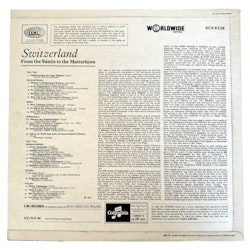 Switzerland From The Säntis To The Matterhorn, LP Vinyl