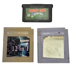 Game Boy Advance AGB-001 med tre spel m.m.
