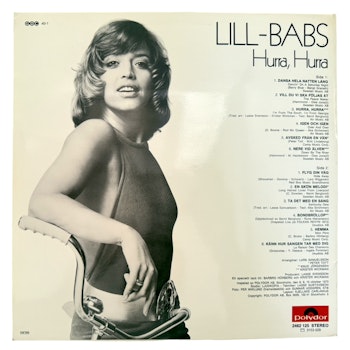 Lill-Babs – Hurra, Hurra, LP Vinyl