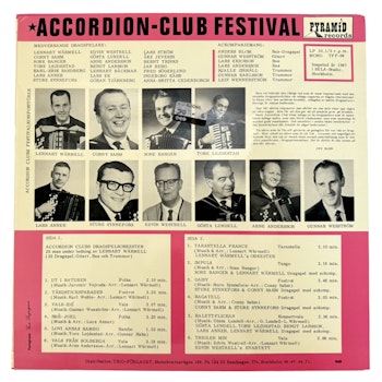 Accordion Club Festival, LP Vinyl