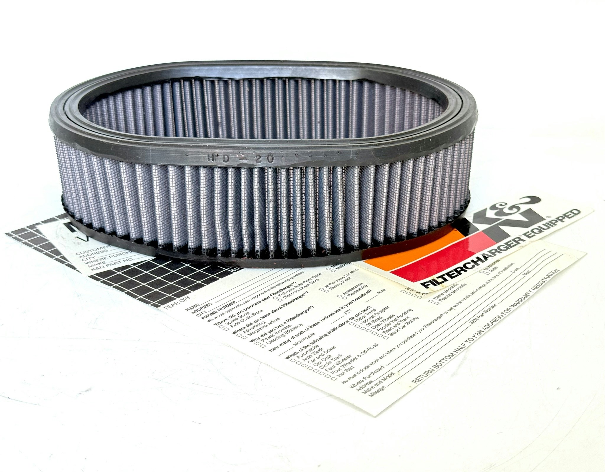 K&N Luftfilter till Harley-Davidson, 29086-72T, 73T, 74T