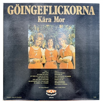 Göingeflickorna - Kära Mor, LP Vinyl