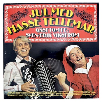 Jul med Hasse Tellemar gästtomte Sven-Erik Vikström, LP Vinyl