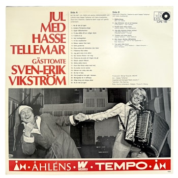 Jul med Hasse Tellemar gästtomte Sven-Erik Vikström, LP Vinyl