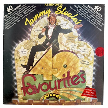 Tommy Steele – Tommy Steele's 40 Favourites, LP Vinyl