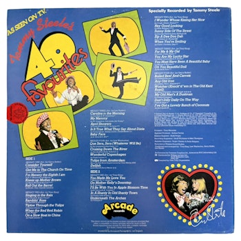 Tommy Steele – Tommy Steele's 40 Favourites, LP Vinyl