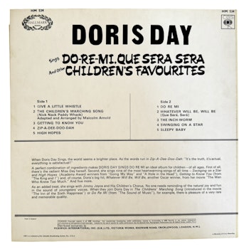 Doris Day, Do-Re-Mi. Que sera sera, Children's Favourites, LP Vinyl
