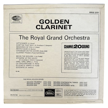 The Royal Grand Orchestra – Golden Clarinet, LP Vinyl