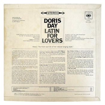 Doris Day - Latin for Lovers, LP Vinyl