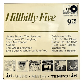 Hillbilly Five – Go Hootenanny With The Hillbilly Five, LP Vinyl