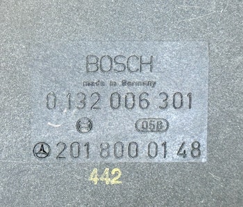 Mercedes-Benz, W126, Bosch 2018000148, Centerspærrepumpe